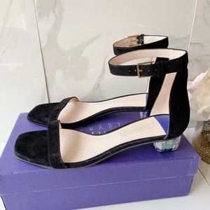 Stuart Weitzman Star Embellished Low Heel Sandals